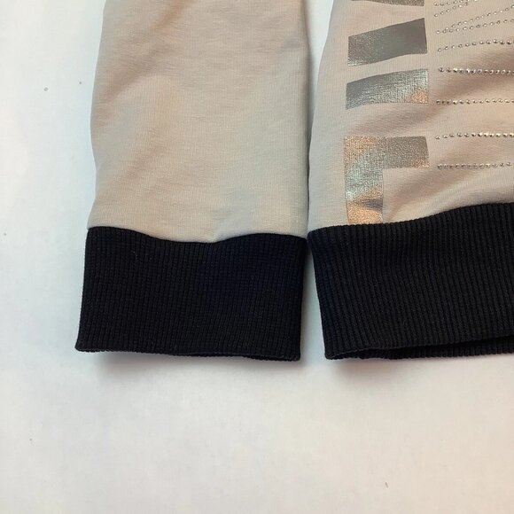 i'cona Women's Hooded Full Zip Jacket Size Small Taupe - Picture 7 of 11